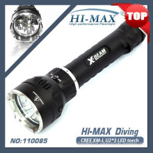 Best Professional 3000 lumen high beam led torch for diving